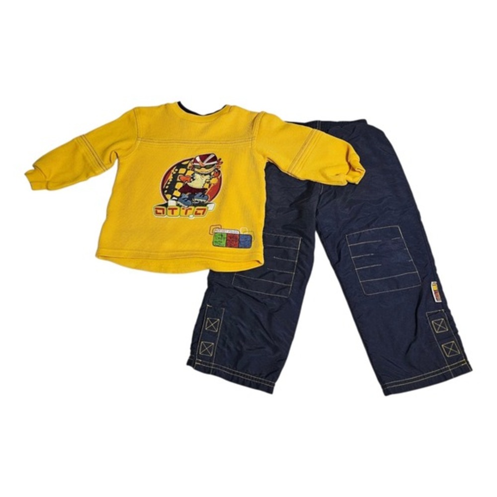 Vtg Rocket Power Boys Size 4 Sweatshirt &‎ Pants Set Outfit Nickelodeon 2000s